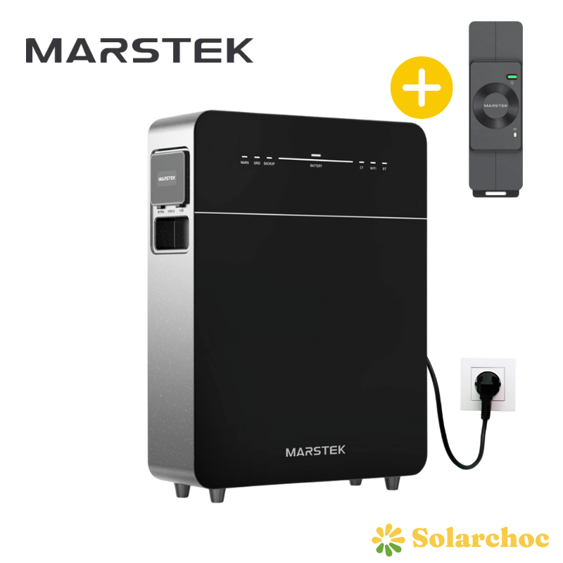 Pack 5,12 kWh batterie solaire plug and play Marstek Venus E 3.0 + compteur CT002