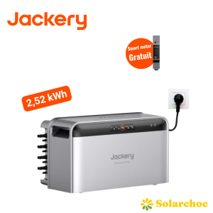Pack 2,52kWh Batterie Plug and Play JACKERY SolarVault 3 Pro Max