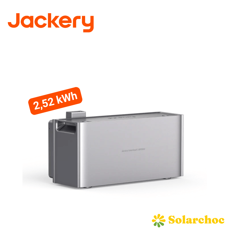 Batterie solaire additionnelle 2,52 kWh Jackery SolarVault 3 BP2500