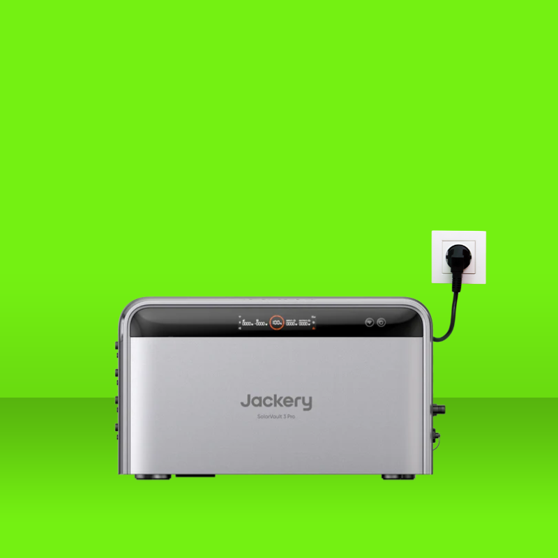 Pack 2,52kWh Batterie Plug and Play JACKERY SolarVault 3 Pro