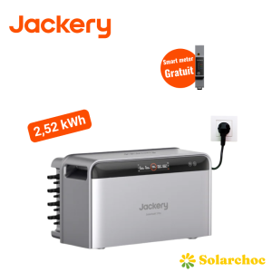 Pack 2,52kWh Batterie Plug and Play JACKERY SolarVault 3 Pro