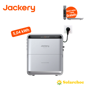 Pack 5,04kWh Batterie Plug and Play JACKERY SolarVault 3 Pro + 1 batterie BP2500