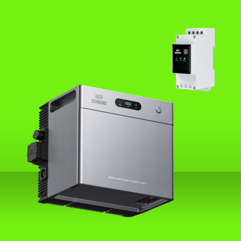 Pack SolarFlow 2400 AC+ ZENDURE avec batterie 2,4 kWh intégrée